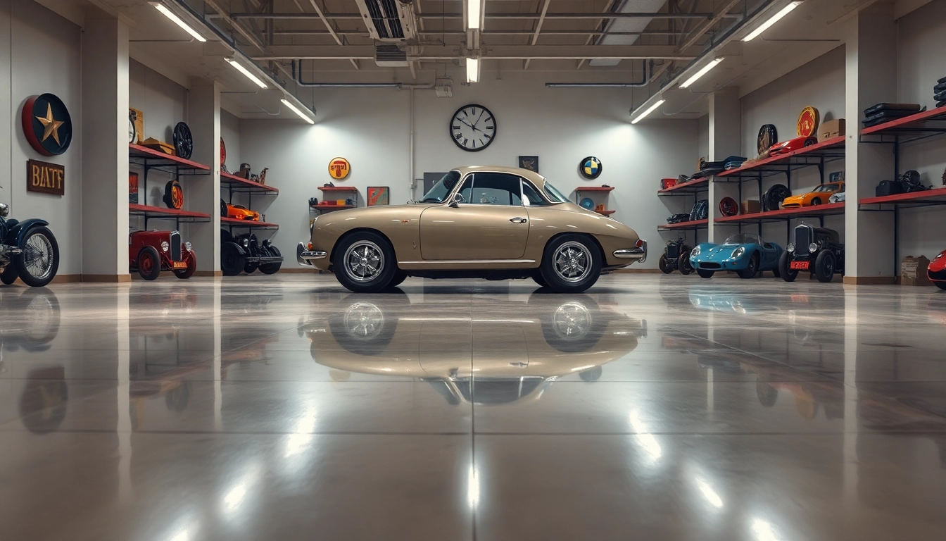 Secure classic car storage ensures vintage vehicles are safe and pristine in a professional environment.
