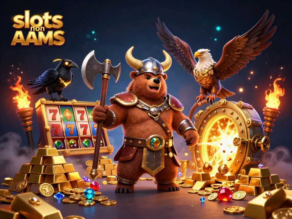 Gioca ai emozionanti slots non AAMS con vichingo e aquila, ricco di tesori e rulli d'azzardo.