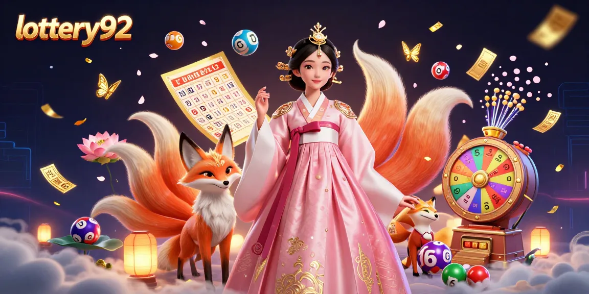 Engage with lottery92 through an enchanting scene of winning moments and vibrant lottery elements.
