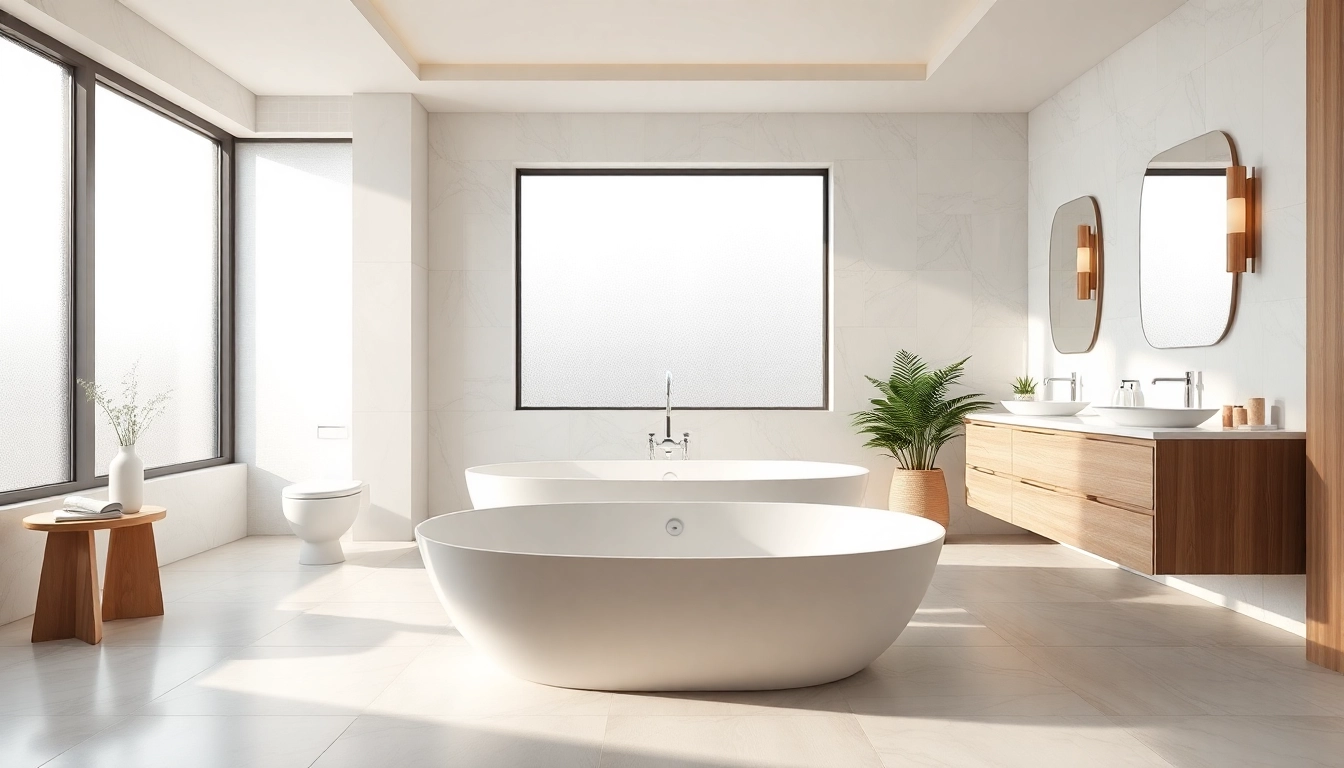Transform your space with a stunning bathroom remodel near me featuring modern fixtures.