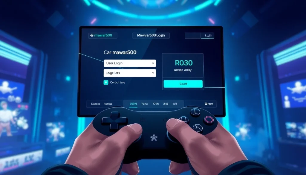 Masuk ke mawar500 login game dengan antarmuka interaktif dan atmosfer permainan yang mendebarkan.