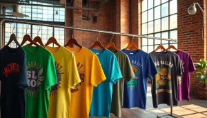 Membeli t-shirt hip hop dengan link alternatif lapak303 game yang menarik dan penuh warna.