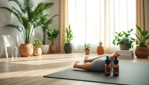 Experience tranquility with wellness practices at https://healthyvix.com in a calming yoga setting.