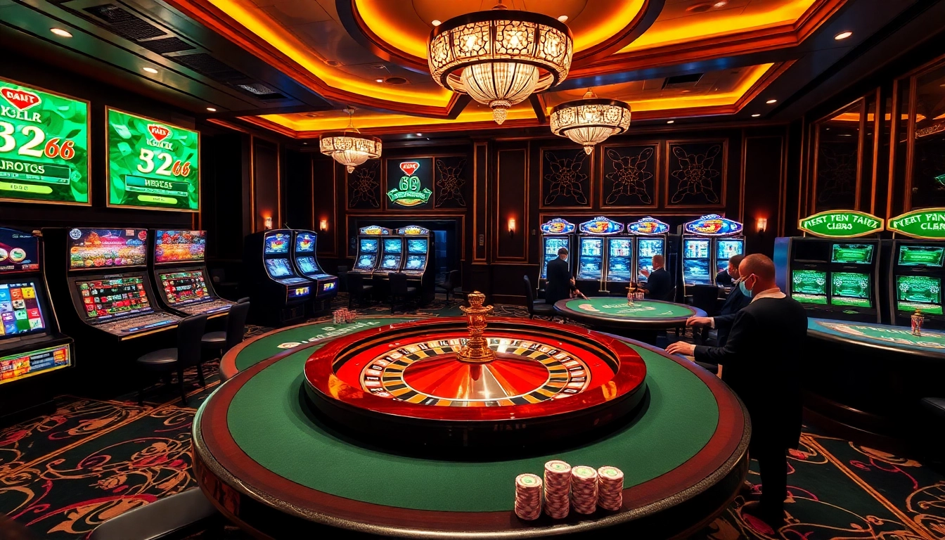 Gambler using MV 88 microphone to record conversations in a vibrant casino.