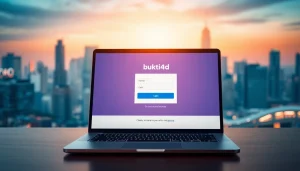 Login page bukti4d login dengan tampilan yang modern dan user-friendly.