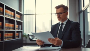 Consulting lawyer at https://www.arcalaw.com reviews important legal documents.