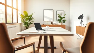 Bevorder een professionele sfeer met https://www.stofnodig.nl in een moderne kantooromgeving.