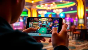 Engaging user experience with af88.com app showcasing vibrant casino games