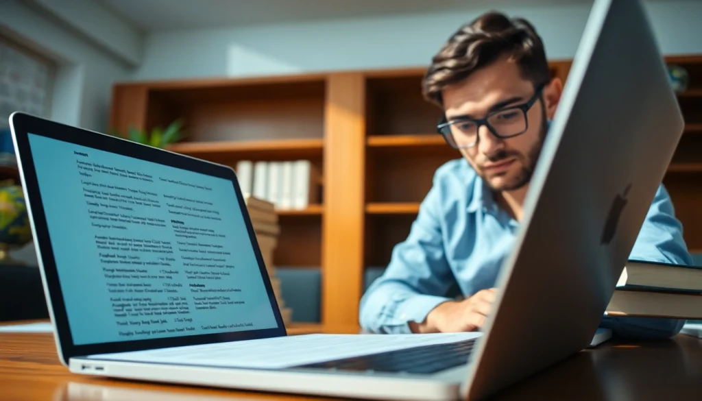 Translate documents efficiently at https://www.elitetranslingo.com in a vibrant office setting.