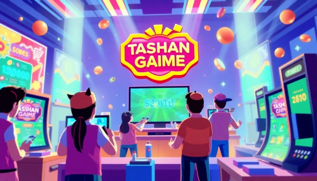 Discover the excitement of Tashan Win Game with players enjoying a thrilling gaming experience.