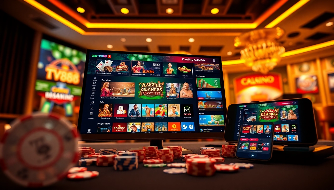 Experience the excitement of online gaming with TV88's user-friendly interface and diverse game offerings at https://whycazino.com.