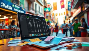 Engaging scene of best sports betting sites for Mexico showcasing a vibrant betting atmosphere.