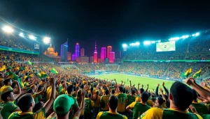 Discover the vibrant atmosphere of the best sportsbooks in Brazil through a dynamic sports betting scene.