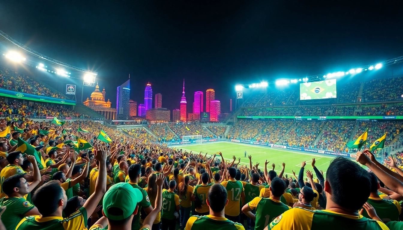 Discover the vibrant atmosphere of the best sportsbooks in Brazil through a dynamic sports betting scene.