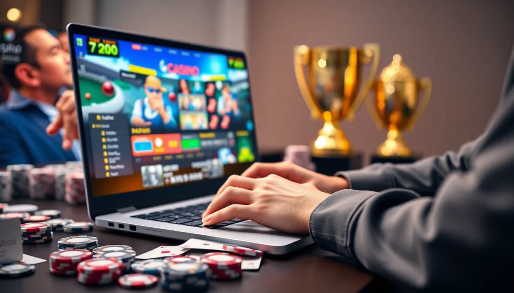Masuk ke komengtoto login dengan fokus pada gamer profesional di kasino online.