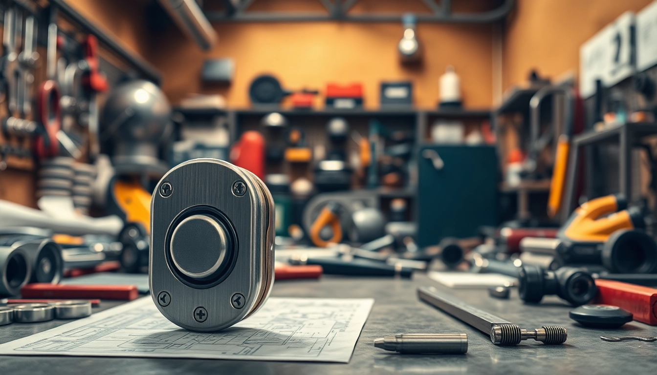 Installazione della serratura Daken Locks in un'ambientazione professionale.