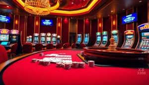 Experience an exhilarating atmosphere at https://xx88.promo/ with luxurious gaming tables and advanced slot machines.