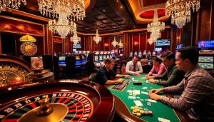 Experience thrilling gameplay at https://nk88.us.com/ with lively poker, roulette, and vibrant slot machines.