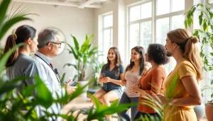 Engaging professionals discussing Medical Weight Loss Nyack strategies in a wellness studio.