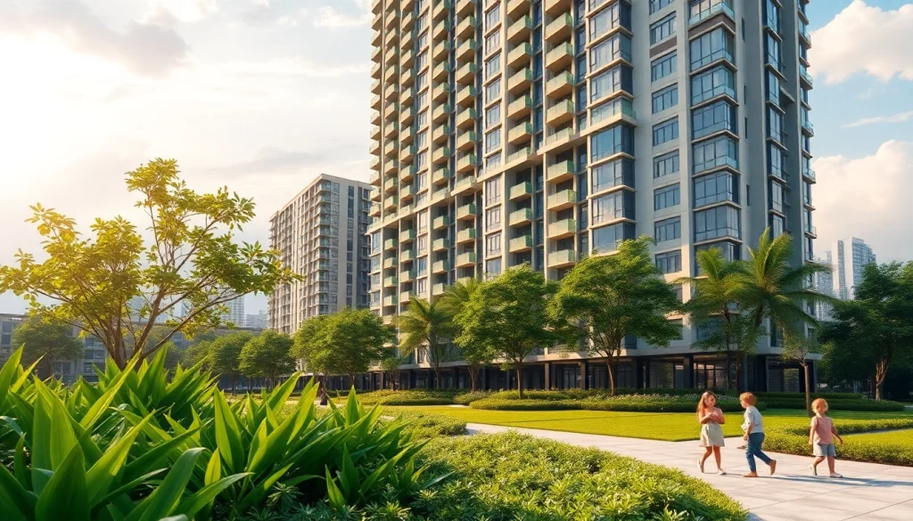 Visual representation of the tampines st 95 ec, highlighting the luxury of the executive condominium.
