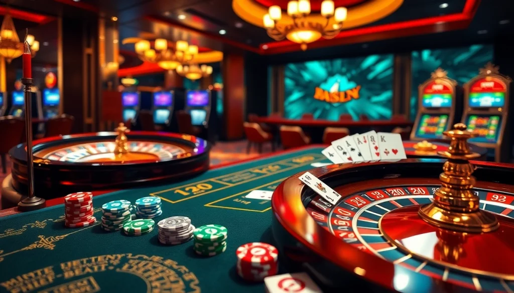Experience the excitement of gambling at trang chủ nh88 with lively casino gaming elements and vibrant atmosphere.