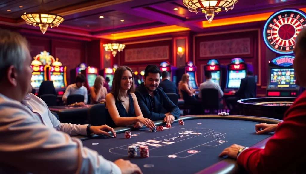 Intense poker action at Jeetbuzz casino, showcasing excitement and strategic gameplay.