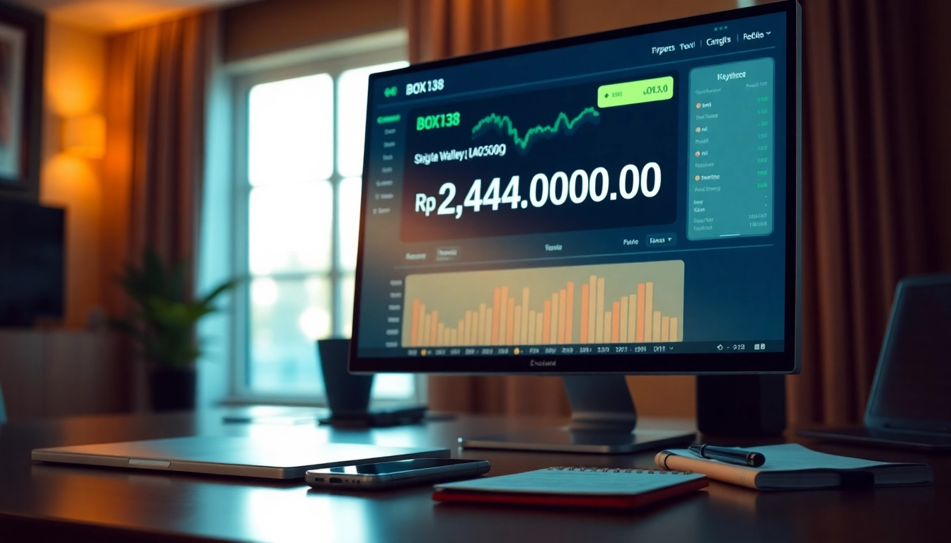BOX138 financial transaction showing successful digital withdrawal of Rp 2.424.000,00.
