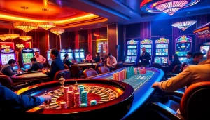 Experience immersive online gaming at tại go88 with vibrant casino elements and thrilling gameplay.