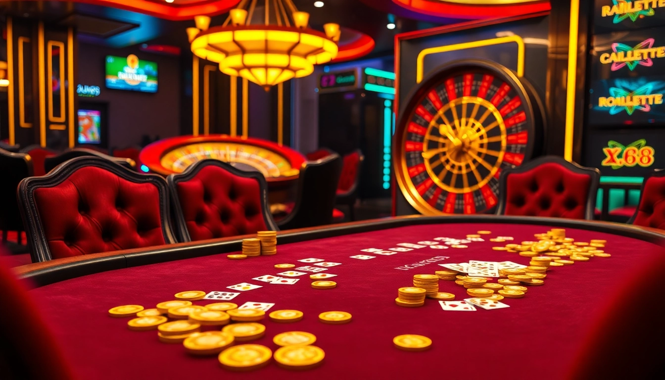 Experience the thrill of gambling with poker and roulette at XX88 casino.