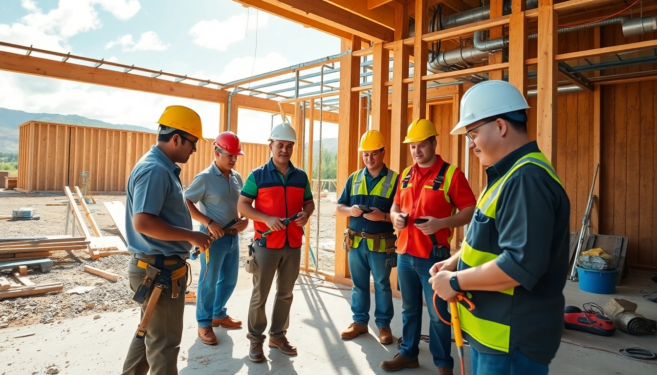 Explore the vibrant environment of trade schools oahu where tradespeople engage in hands-on learning.