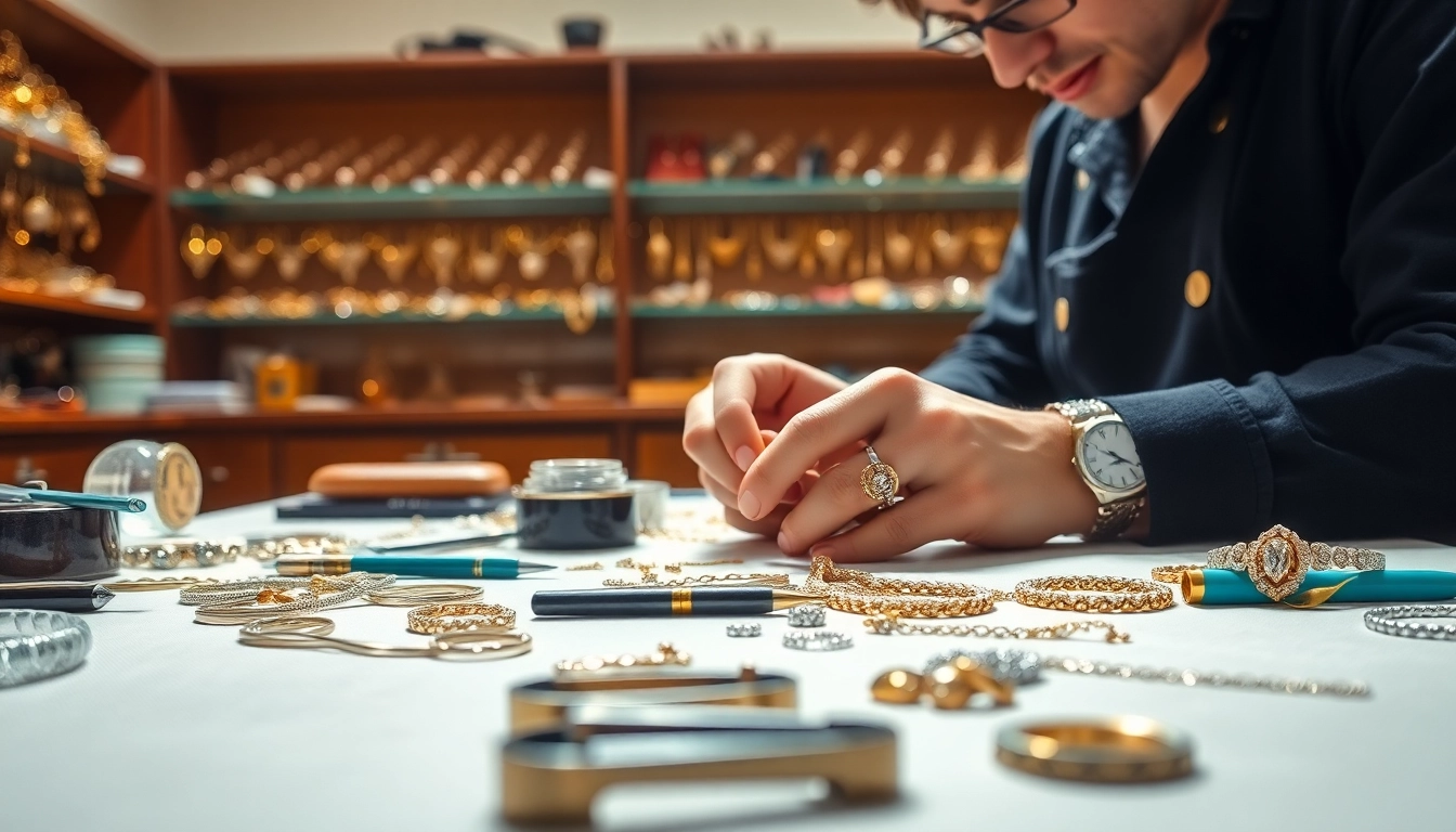 Juwelier in der Nähe bietet exquisite Schmuckherstellung und handwerkliche Kunstfertigkeit.