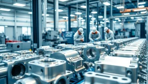 Aluminum chromating malaysia services showcased in a modern diecasting facility.