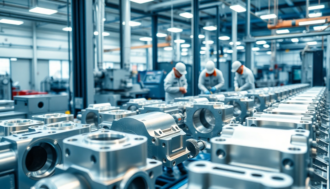 Aluminum chromating malaysia services showcased in a modern diecasting facility.