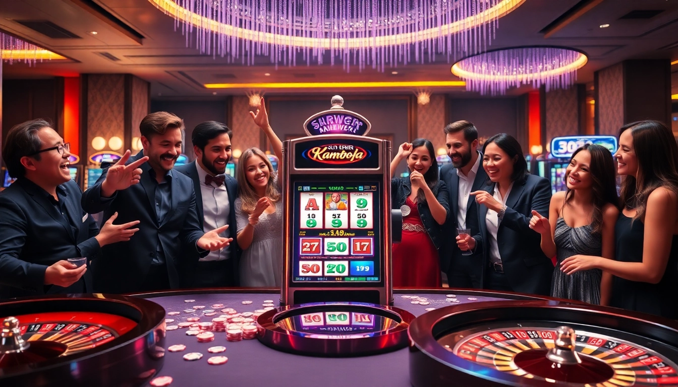 Experience the thrill of winning on slot server kamboja with vibrant casino scenes and engaging gameplay.