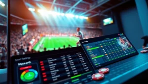 Engaging sports betting platform overview from ggwin com featuring live odds and statistics.