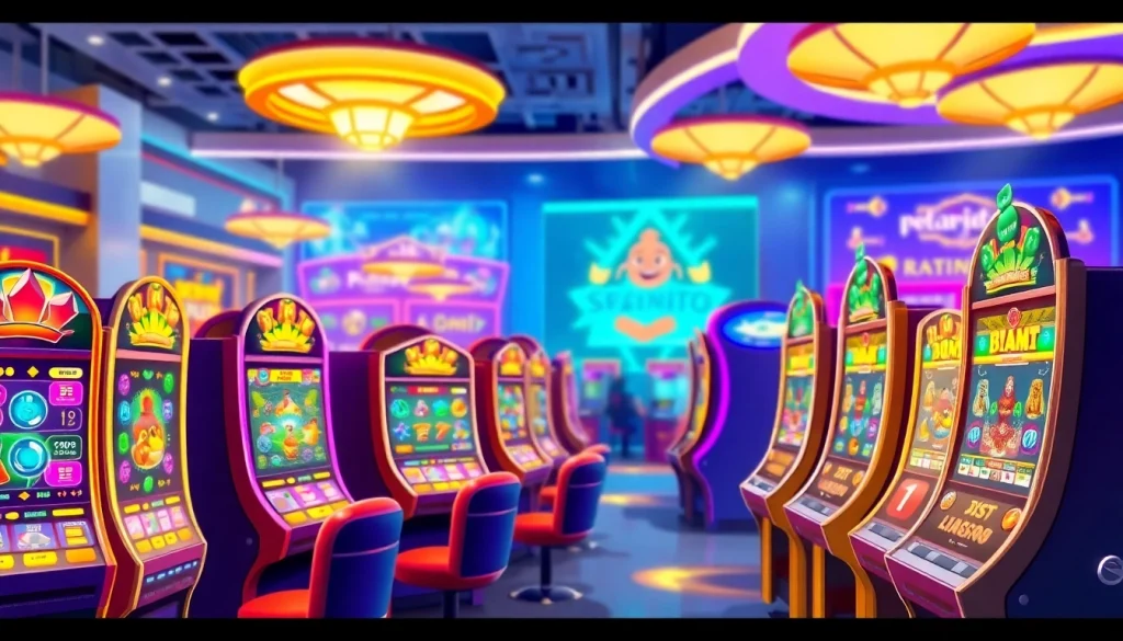 Mainkan petanitoto dengan slot online yang penuh warna dan energi menarik.