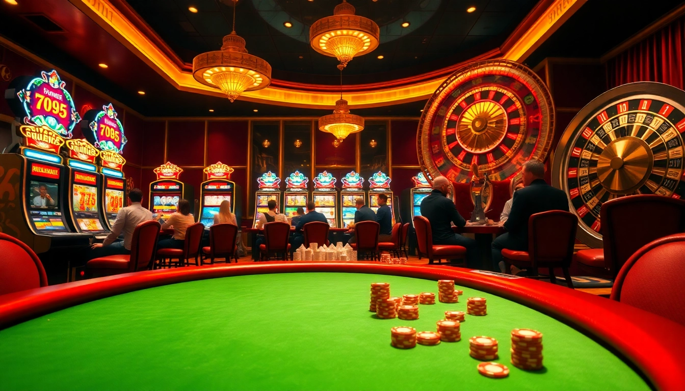 Engage in thrilling gameplay with 789f best casino experiences at luxurious poker and slot tables.