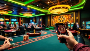 S8 casino players enjoying an exciting game at a luxurious poker table, showcasing their winning strategies.