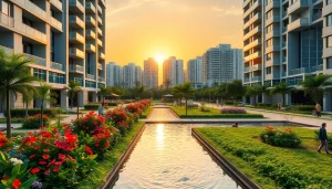 View of Tampines St 95 EC featuring luxury residential design and landscaped surroundings.