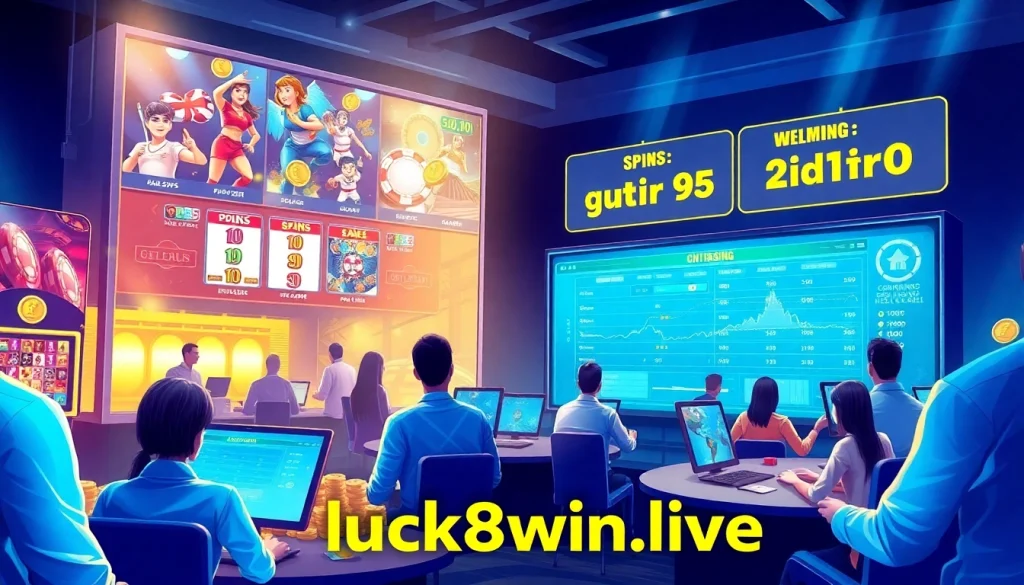 Experience the excitement of online betting at luck8win.live with diverse gaming options.