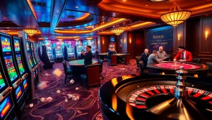 SODO Casino offers exciting gameplay with slot machines, dice games, and poker excitement.