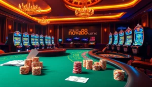 Nhã cái nova88 offers thrilling online gambling experiences with vibrant casino games and exciting betting options.