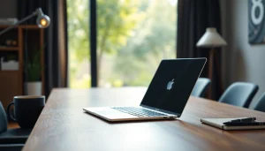 Ver el MacBook Air M1 precio en un entorno profesional y elegante.