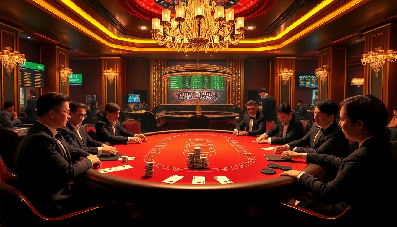 Experience thrilling poker action at rikvip368.com with luxurious casino ambiance and exciting atmosphere.