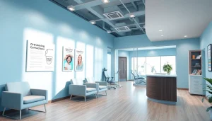 Friendly orthodontic clinic setting emphasizing 歯並び 矯正 おすすめ with modern equipment and a welcoming atmosphere.