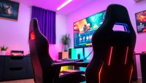 สัมผัสความตื่นเต้นของเกมเมก้าเกมในบรรยากาศที่เต็มไปด้วยเทคโนโลยีสมัยใหม่