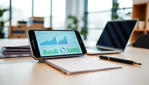 Interact with https://m.check-rates.com through a dynamic financial tool interface showcasing market insights.