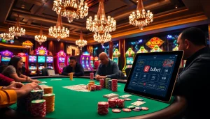 Play in the exciting atmosphere of a high-stakes poker game while using the app hdbet for strategic insights.