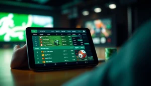 Dynamic betting interface for 8xbet.com.se showcasing football odds and gaming options.