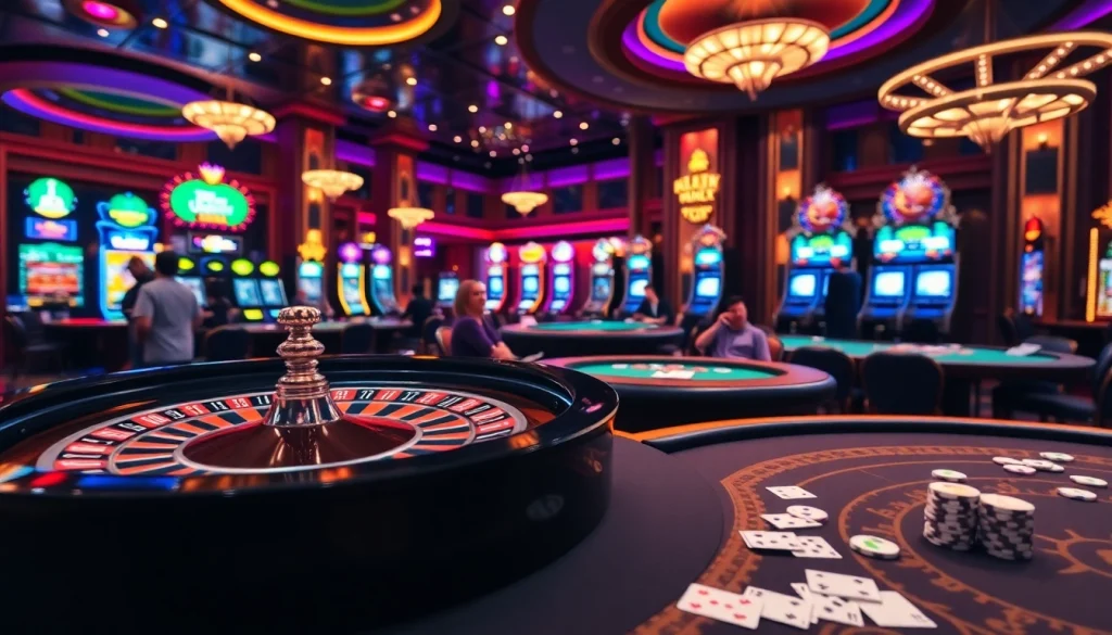 Experience thrilling gameplay at https://nk88.sa.com/ with vibrant casino elements and engaging atmosphere.